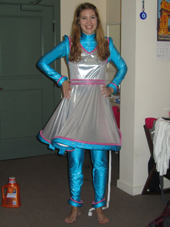 Cheryl E.'s Space Girl Costume