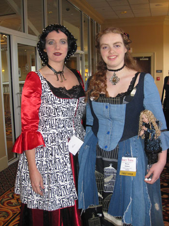 Wendy F.'s Wicked Step Mother and Cinderella Costume