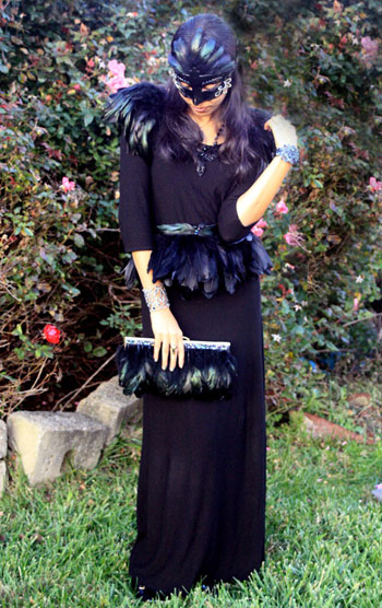 Sarah R.'s Raven Costume