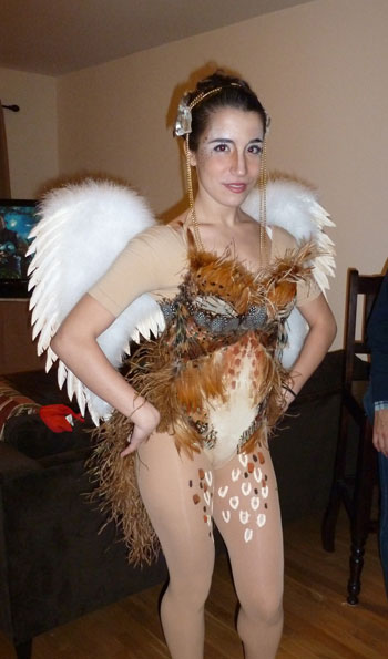Noelle R. Bird Girl Costume