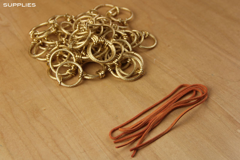 Gold Ring Necklace 2