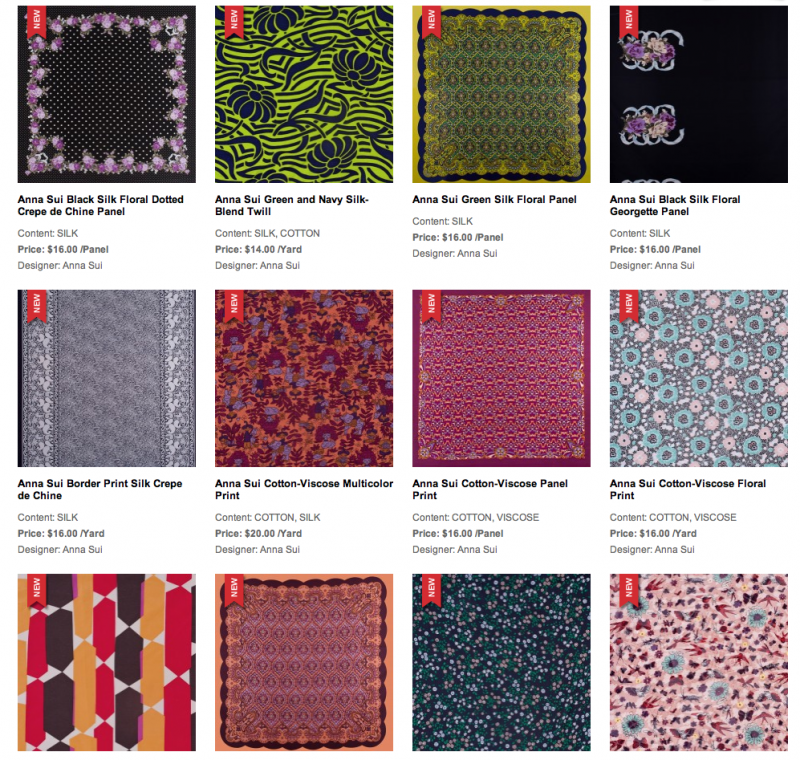 Anna Sui Mood Fabrics