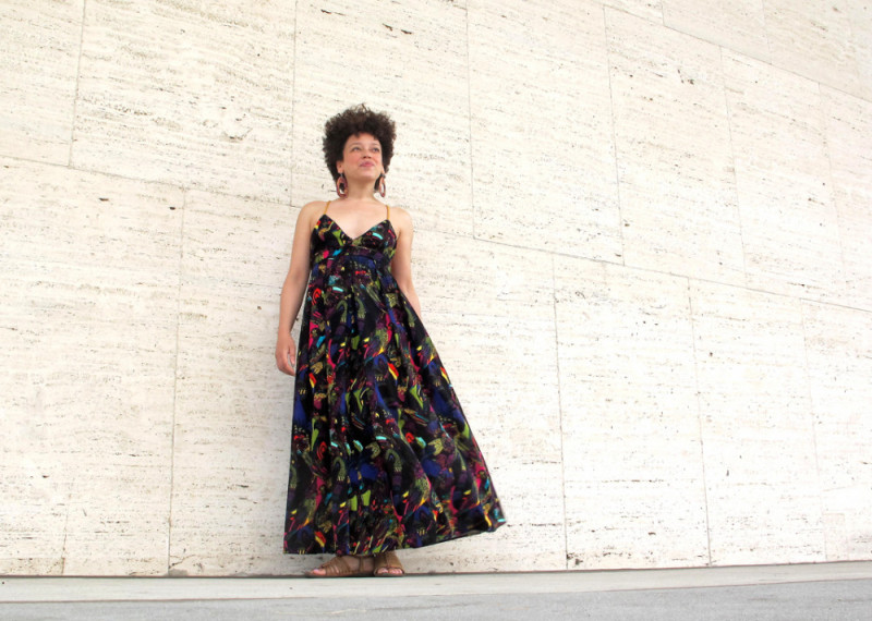 oonaballoona | mood fabrics | linen summer maxi dress