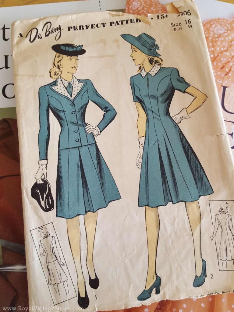 1940s DuBarry Sewing Pattern