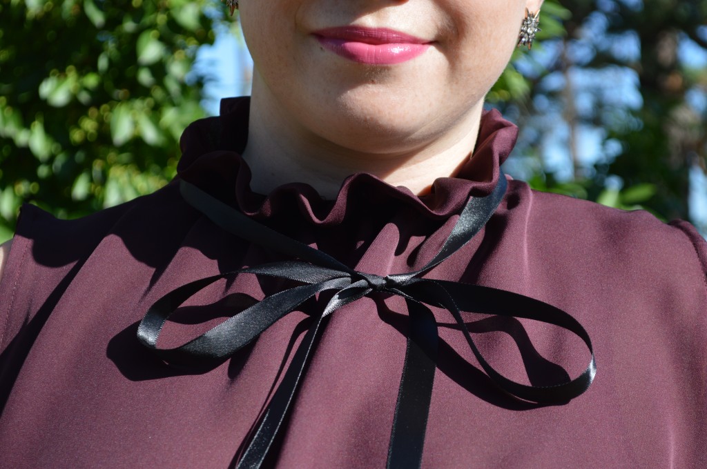 silk ribbon shirt sewing fashion