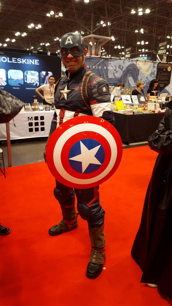 captain america cosplay nycc