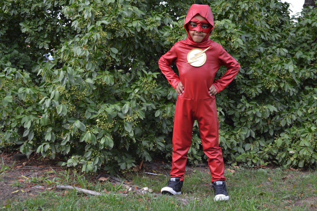 dc the flash halloween costume