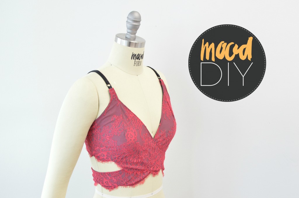 Bralette Sewing Pattern With Video Tutorial Bralette Sewing