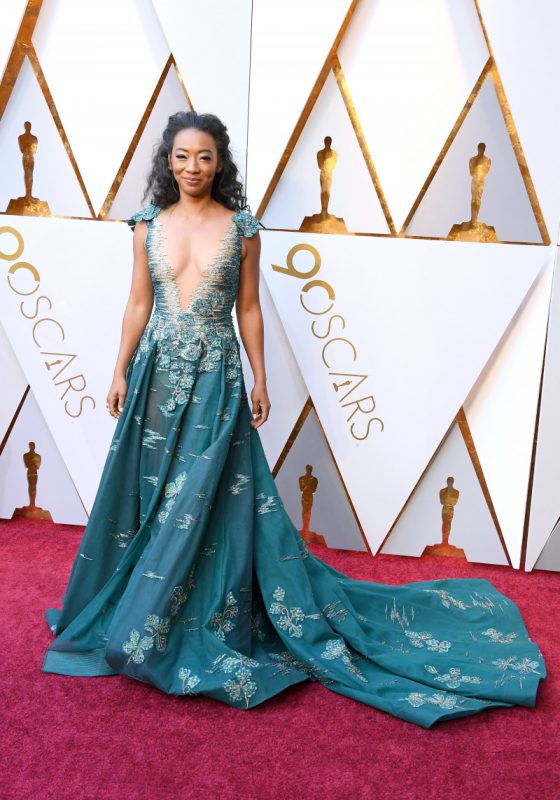 Betty Gabriel in Tony Ward Couture by Getty Images