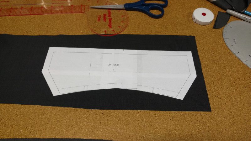 You can also cut the collar from scrap once the larger pieces are cut out.